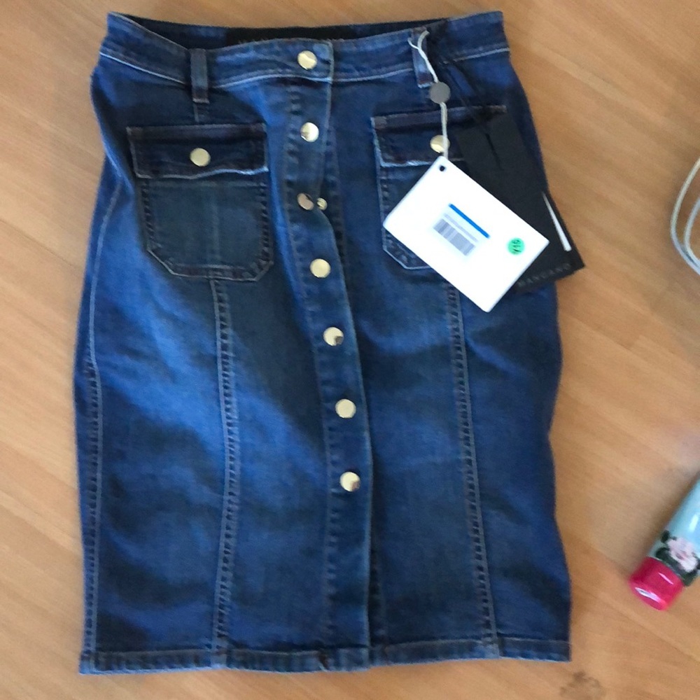 Denim skirt